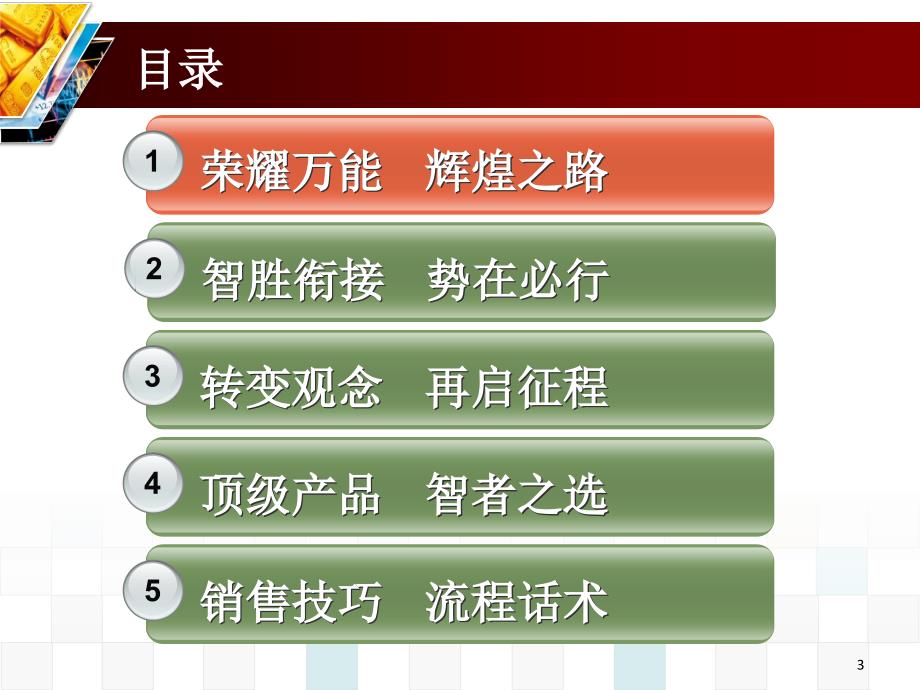 中国平安人寿保险公司最新智胜人生万能保险产品销售技巧培训模板课件演示文档资料_第3页