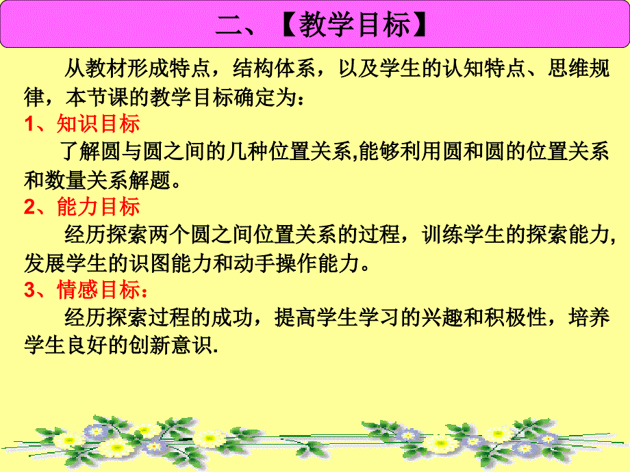 圆与圆的位置关系说课课件[1]_第4页