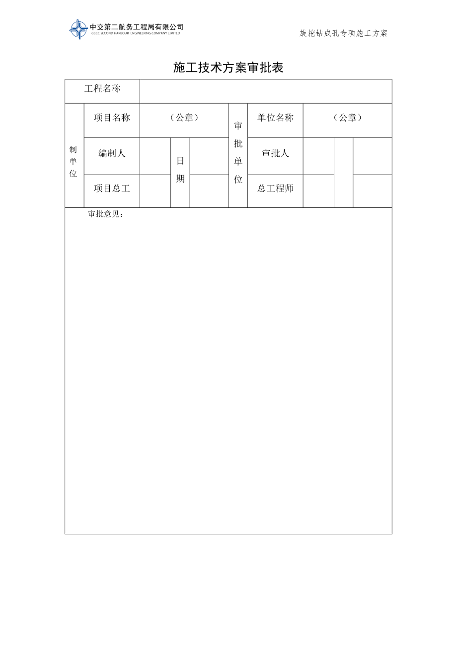 工程旋挖钻孔桩施工方案培训资料_第2页