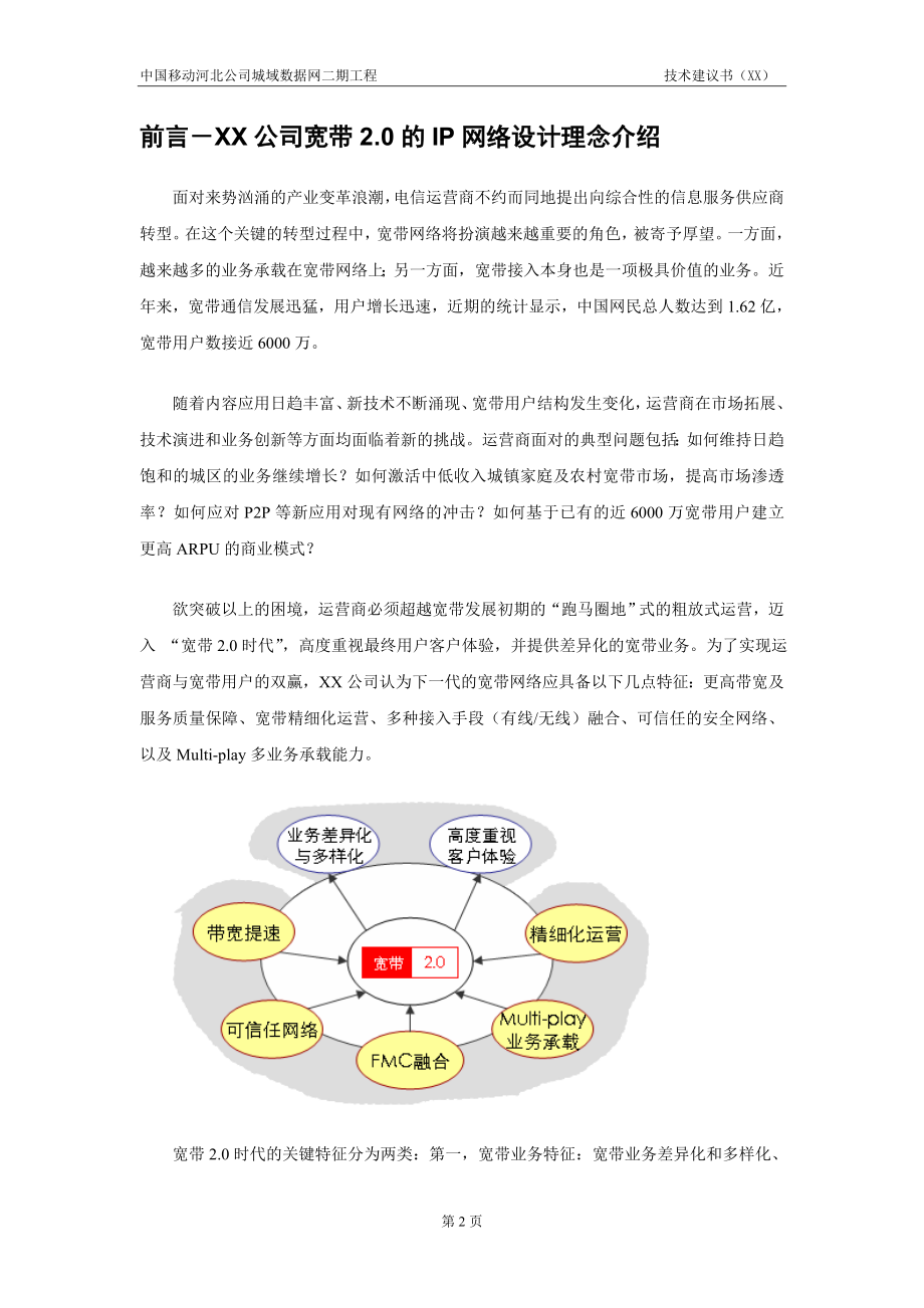 移动城域数据网二期工程技术建议书_第3页