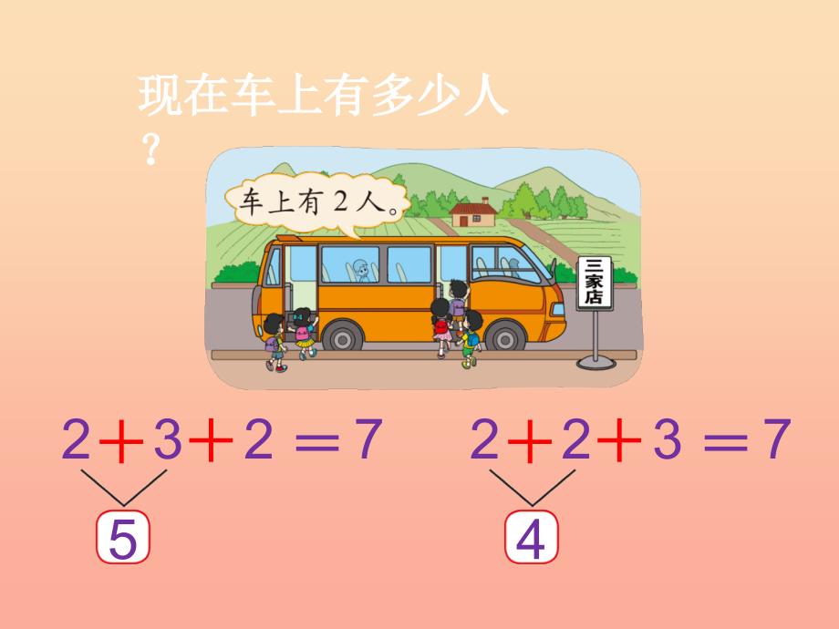 2022一年级数学上册 3.10《乘车》课件1 北师大版_第3页