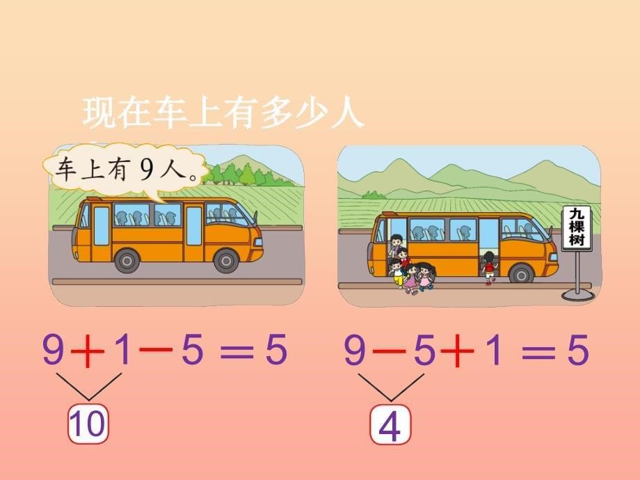 2022一年级数学上册 3.10《乘车》课件1 北师大版_第5页