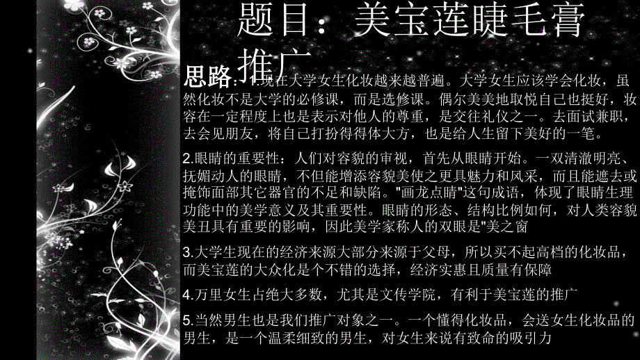 美宝莲推广方案课件_第2页