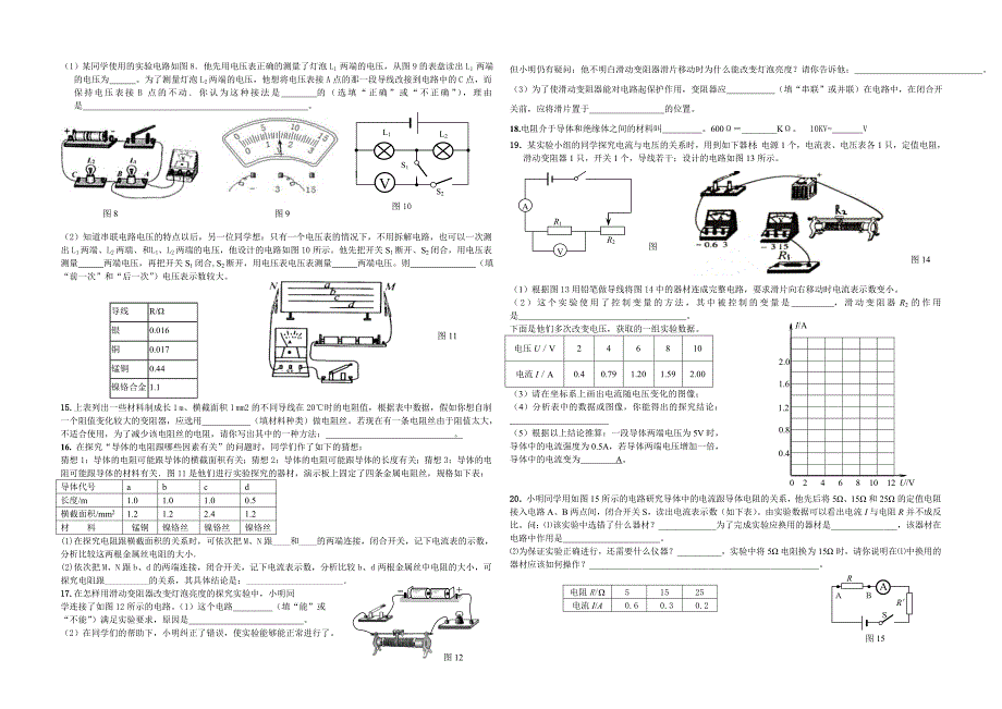 八年级第一次月考物理卷成稿_第2页