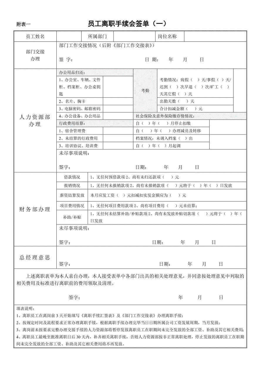 HR021离职手续办理流程_第2页