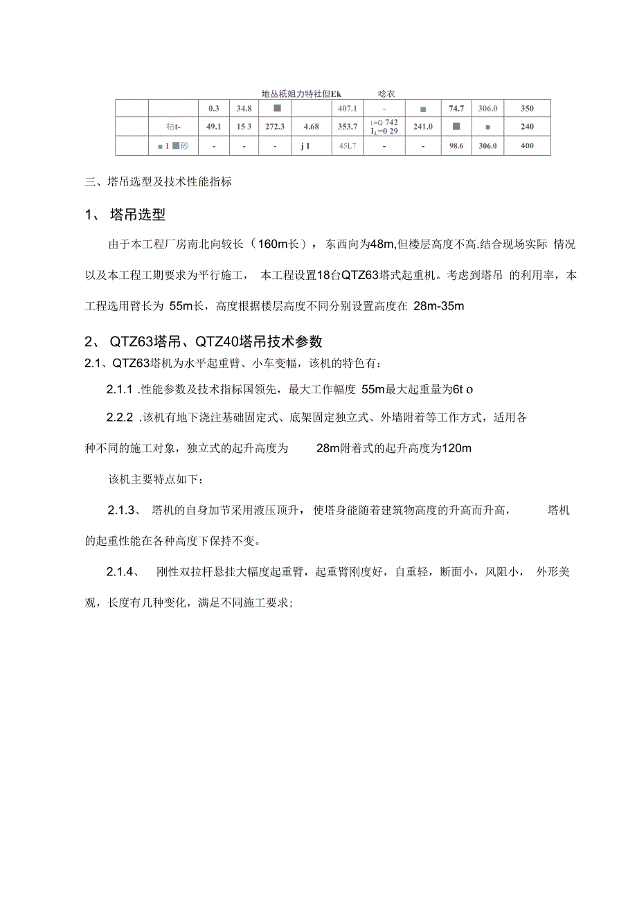 塔吊基础工程施工设计方案_QTZ63QTZ40_第4页