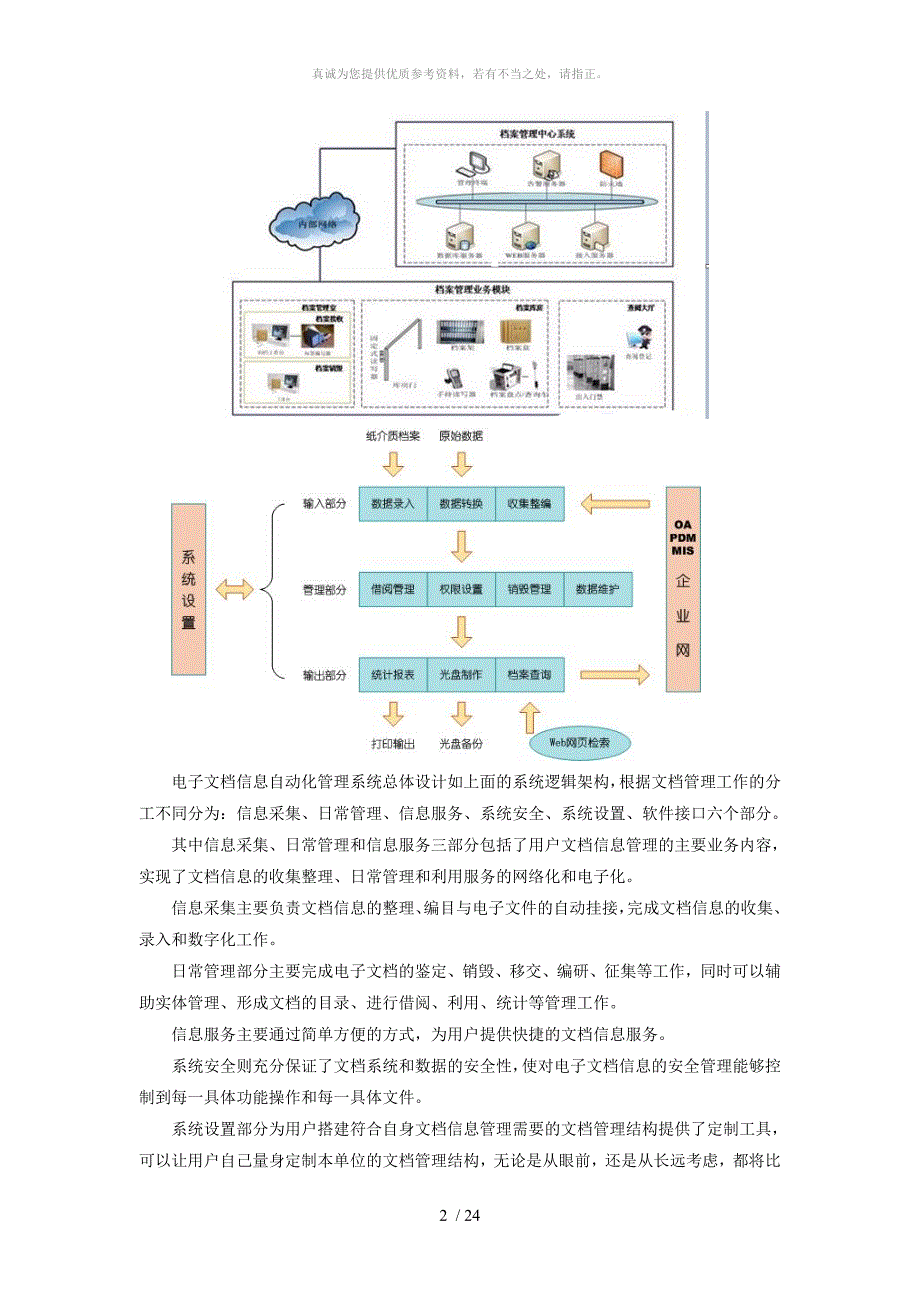 电子档案管理系统解决方案_第4页