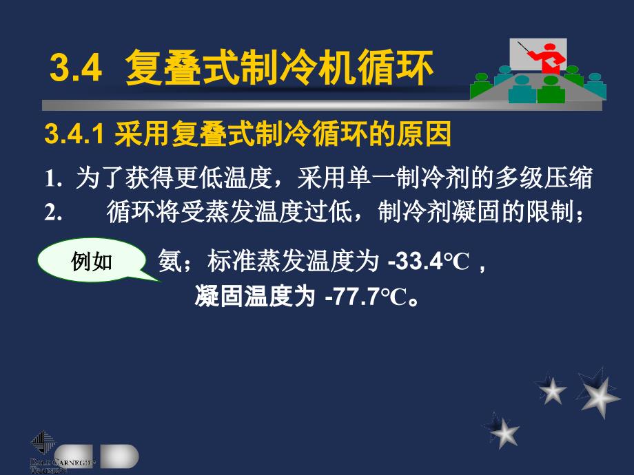 制冷与低温技术原理第3章蒸气压缩制冷循环复迭式制冷循环_第1页