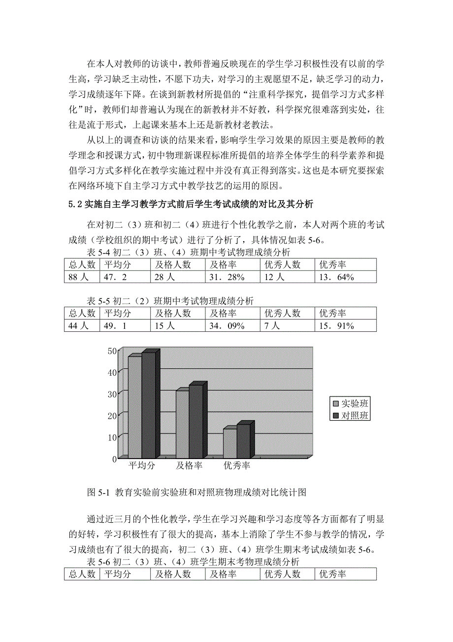 在网络环境下自主学习方式中教学技艺的运用的实验结果及分析.doc_第2页