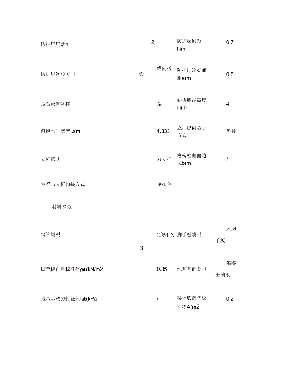 防护棚设计计算书_第2页