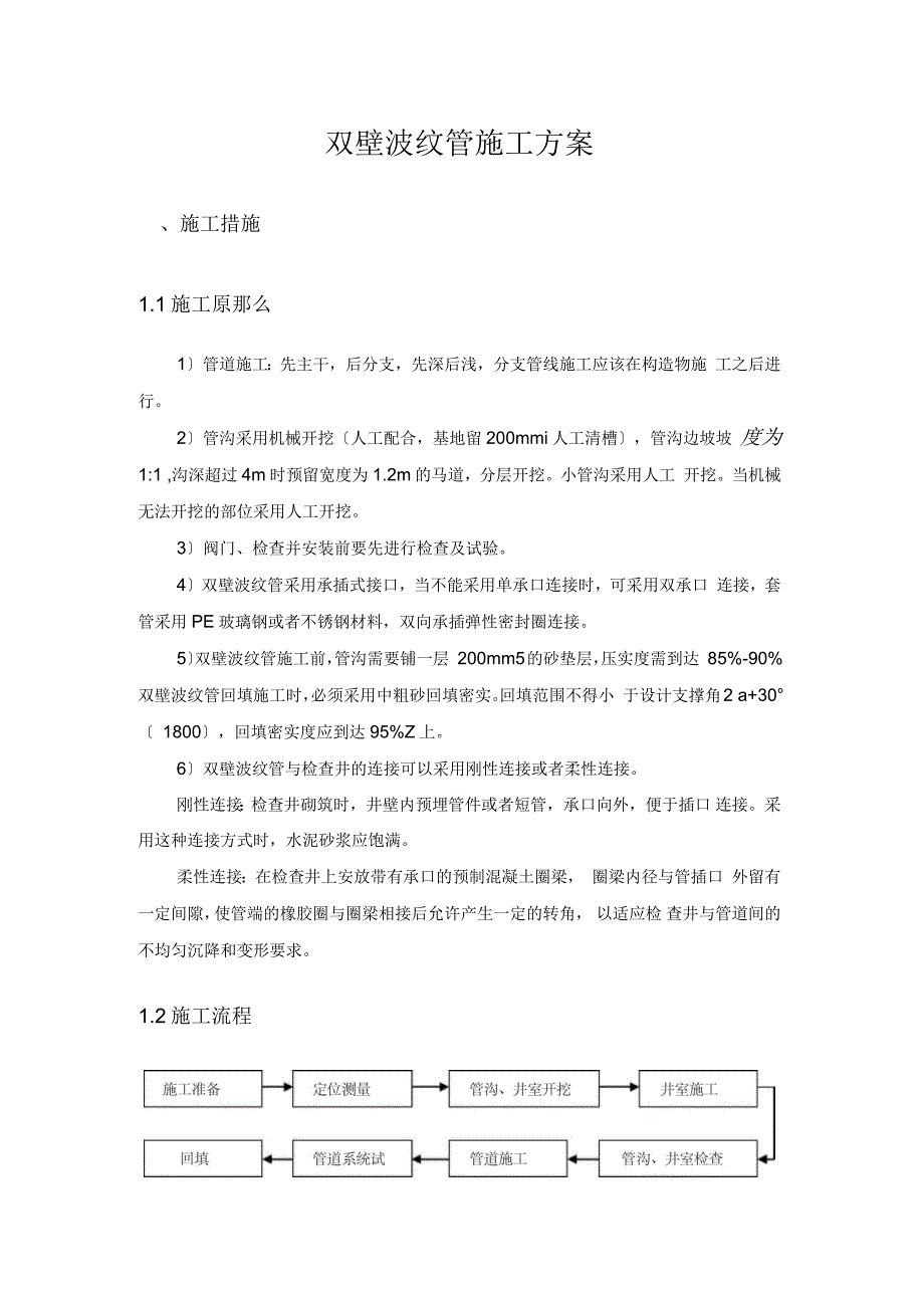 双壁波纹管施工方法_第1页