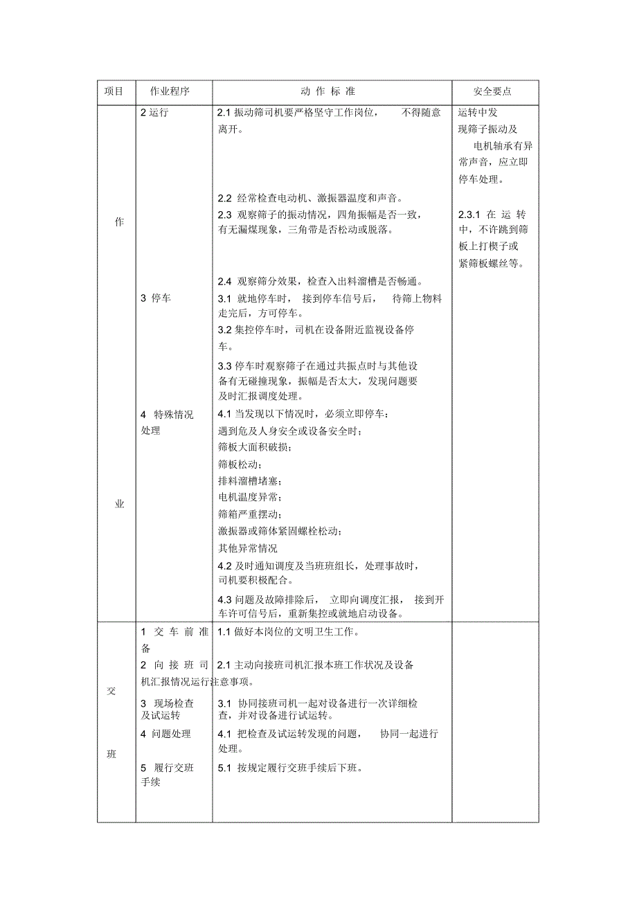 选煤厂岗位作业标准汇编_第4页