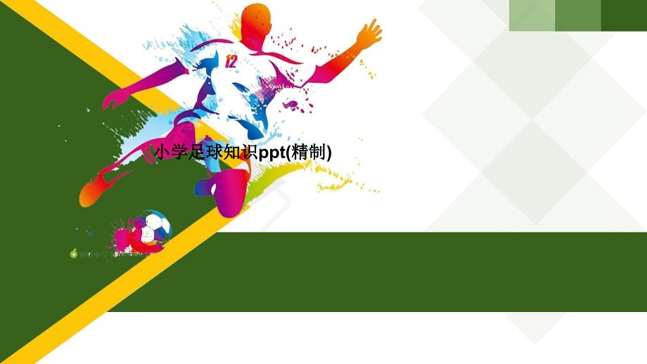 小学足球知识ppt课件_第1页