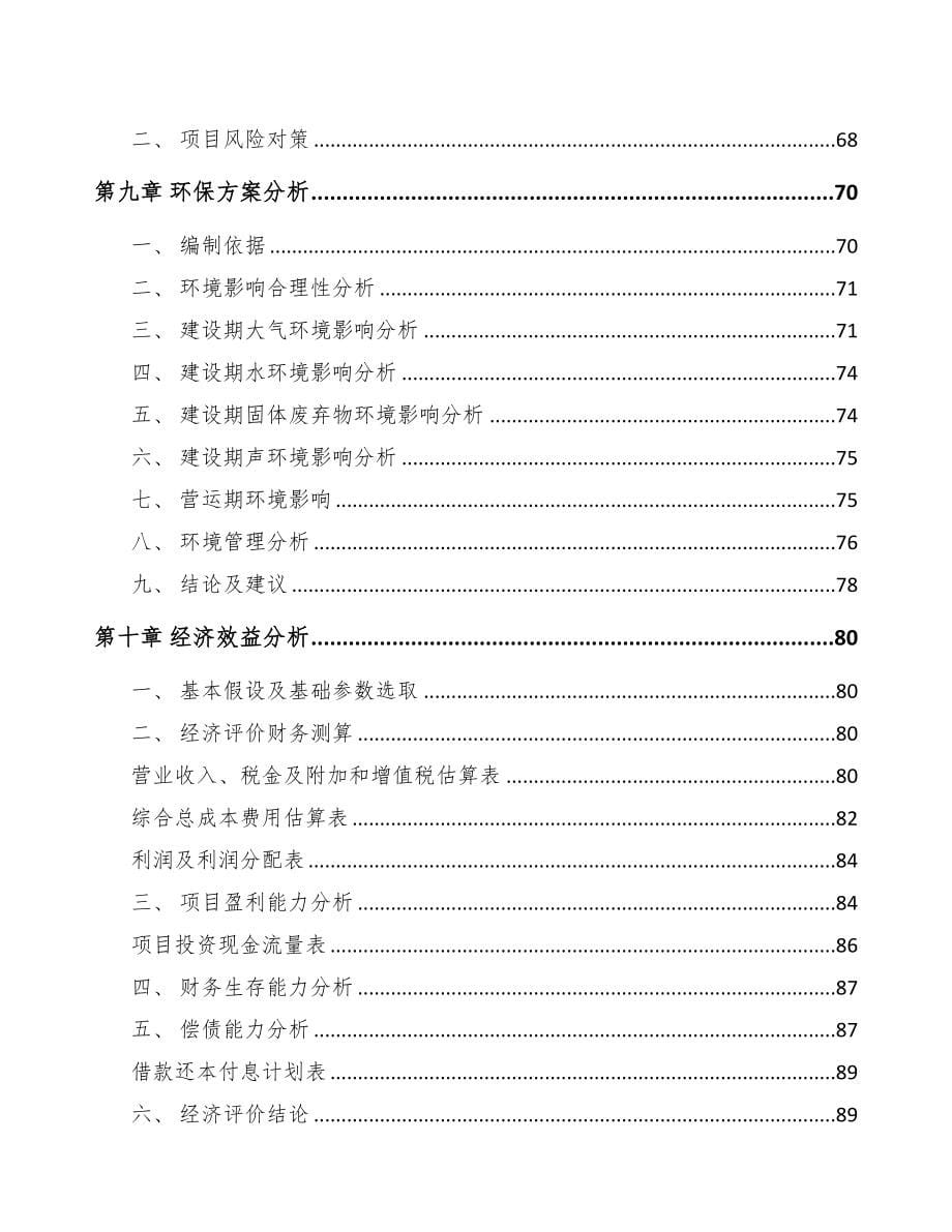 武汉关于成立晶硅处理设备公司可行性研究报告(DOC 80页)_第5页