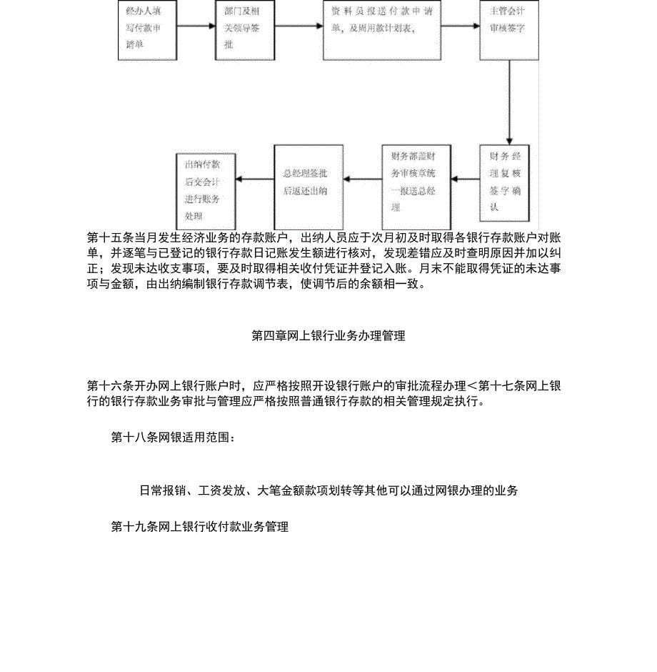 公司银行存款管理制度设计_第5页