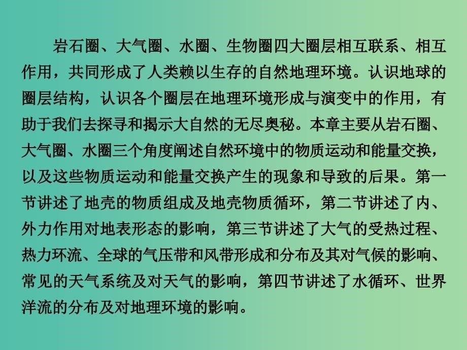 高中地理 第二章 自然环境中的物质运动和能量交换课件 湘教版必修1.ppt_第5页