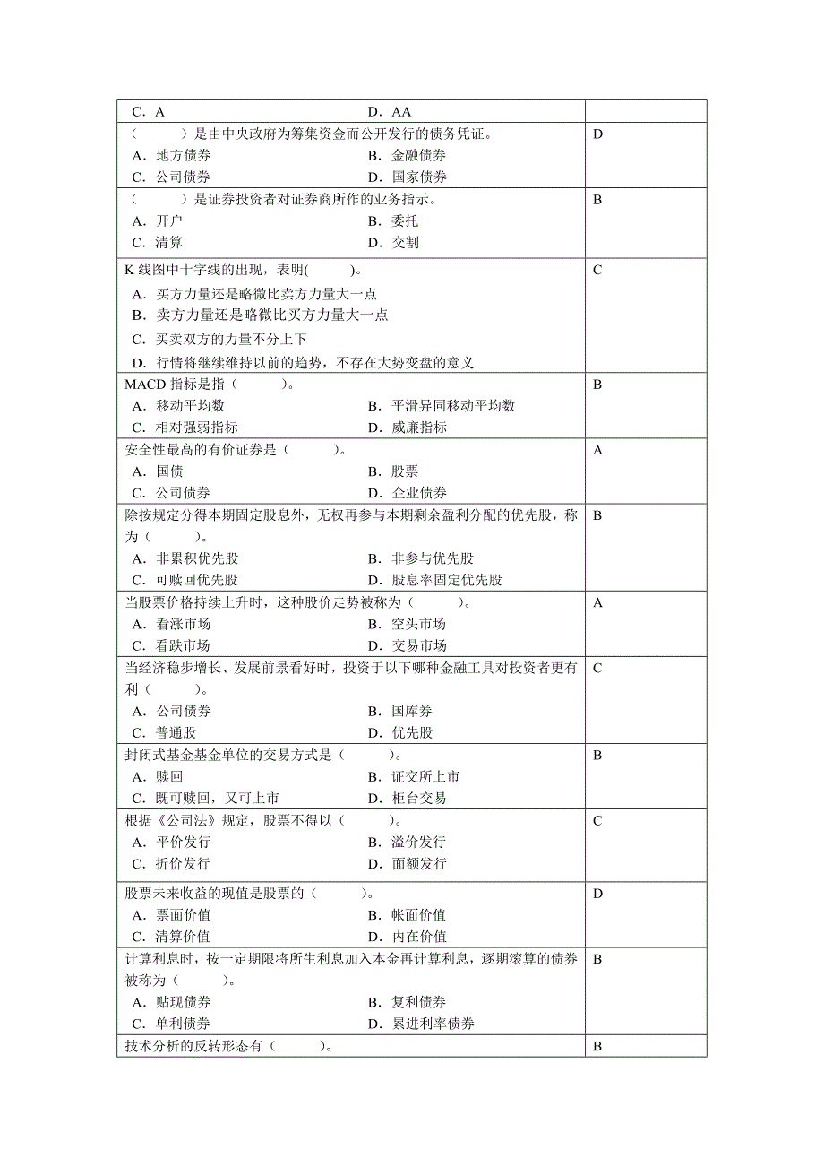 092工商本证券投资与管理复习思考题.doc_第2页