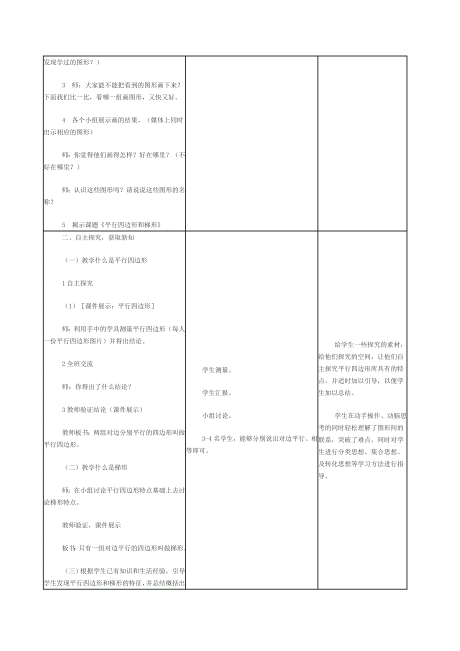 平行四边形教学设计与反思.doc_第2页