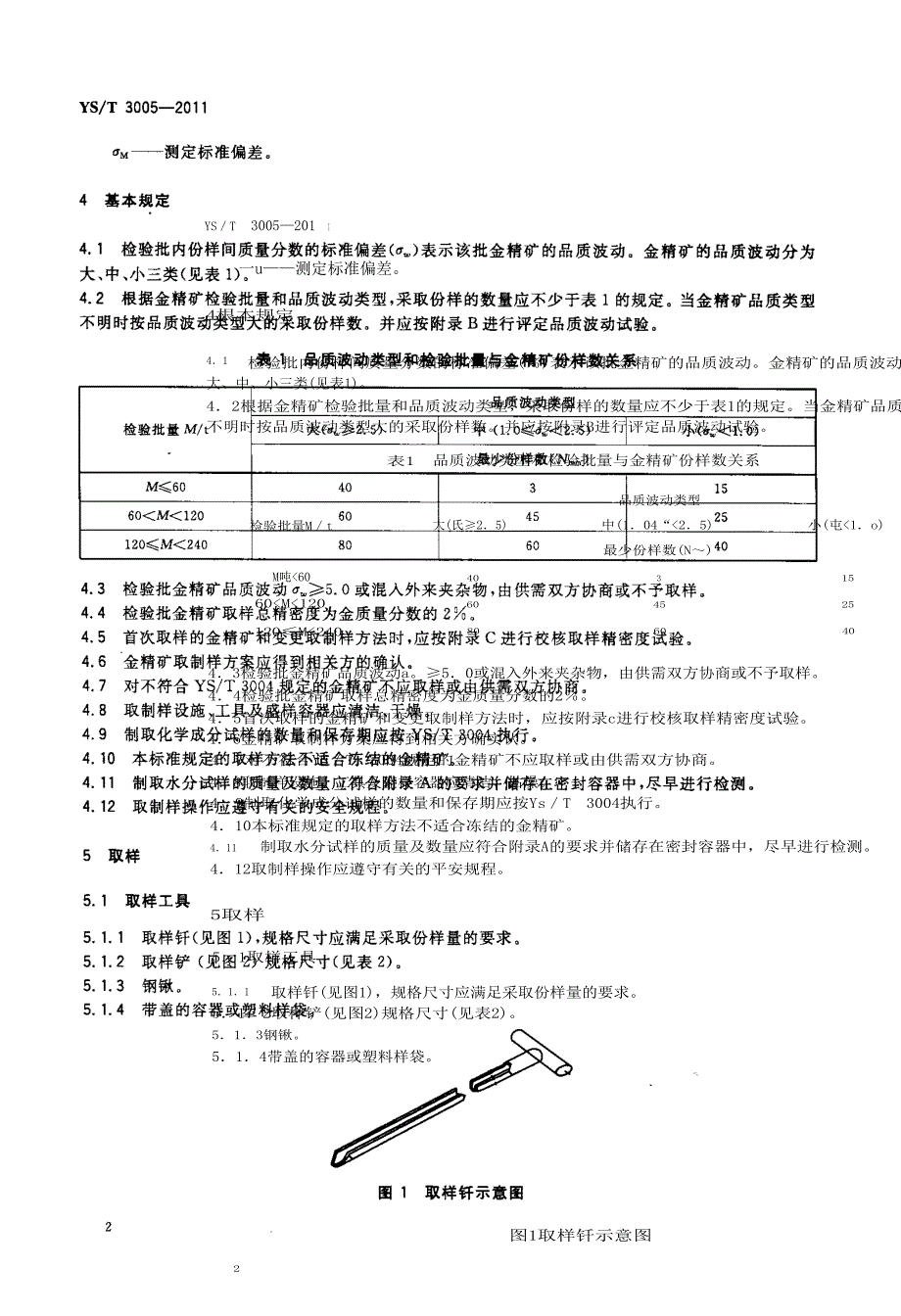 浮选金精矿取样、制样方法_第4页