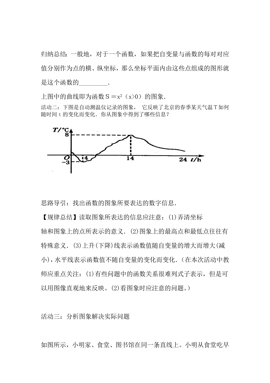 八年级函数图象教学设计与反思_第2页