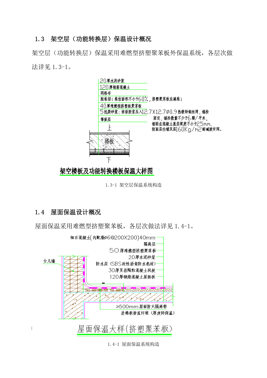 岩棉板外墙挤塑板架空层屋面综合施工专题方案培训资料_第4页