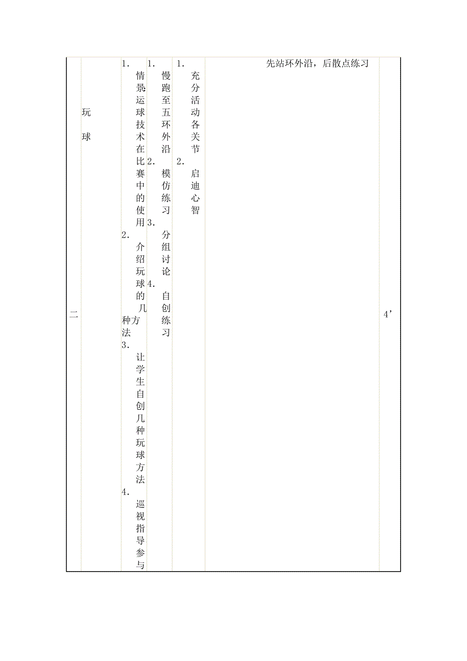 初中体育与健康教学设计_第2页