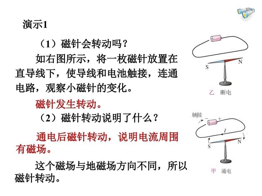 贵州省赫章县古达苗族彝族乡初级中学九年级物理全册 20.2 电生磁课件 （新版）新人教版_第5页