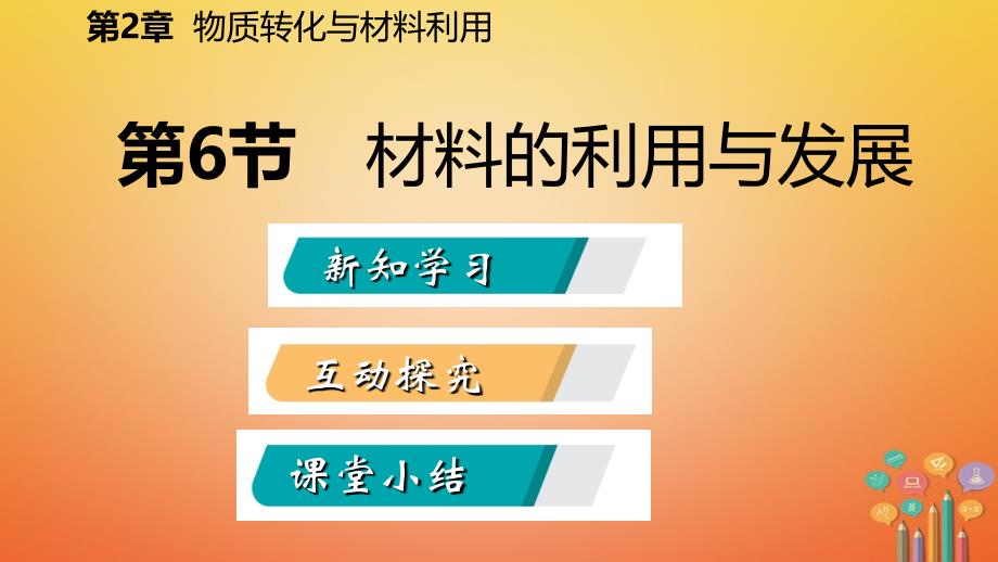 九年级科学上册 第2章 物质转化与材料利用 第6节 材料的利用与发展 （新版）浙教版_第2页