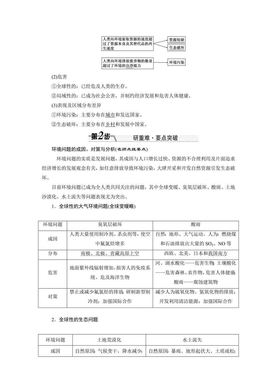 【最新】高考总复习地理教师用书：第11章人类与地理环境的协调发展含解析_第2页