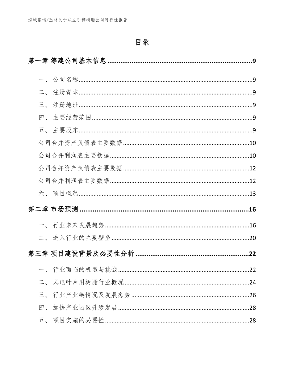 玉林关于成立手糊树脂公司可行性报告_第2页