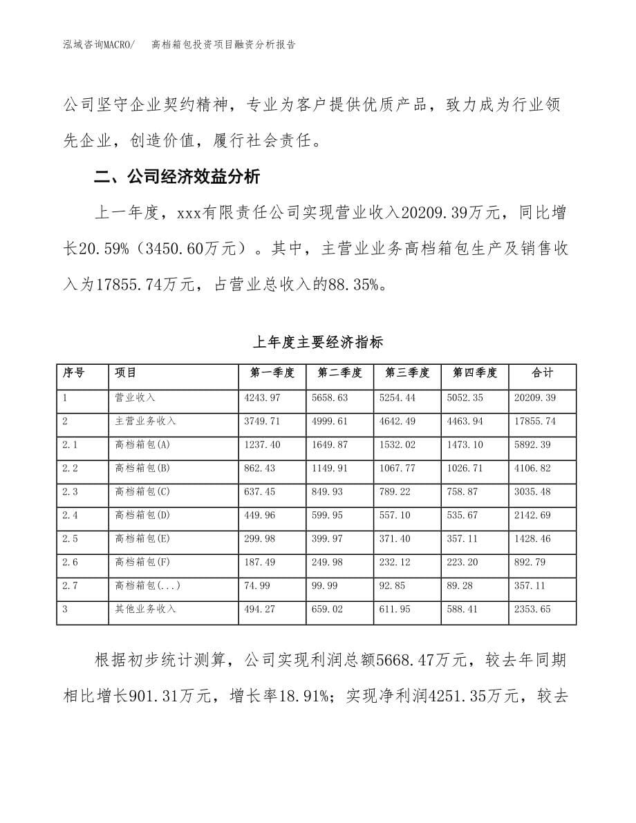 高档箱包投资项目融资分析报告（总投资15000万元）.docx_第5页