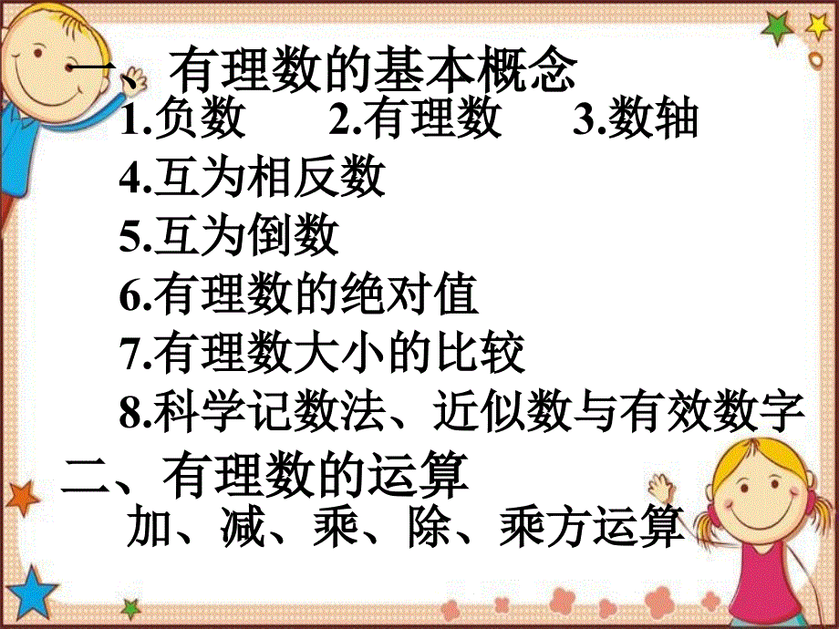 七年级数学《有理数》总复习课件_第2页