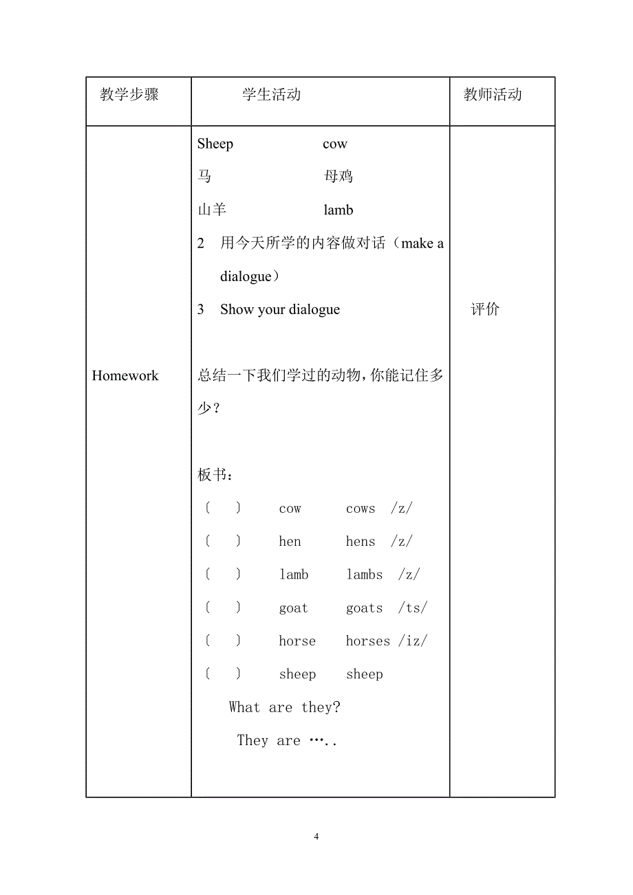 英语教案 (2)_第4页