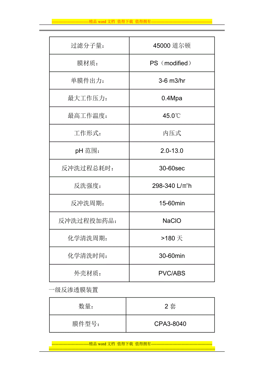 辽宁阜新发电有限责任公司锅炉补给水处理工程.doc_第4页