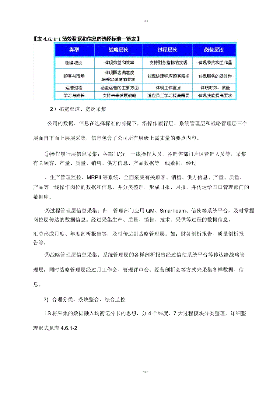 卓越绩效奖自评价报告新版——测量分析与改进.docx_第2页