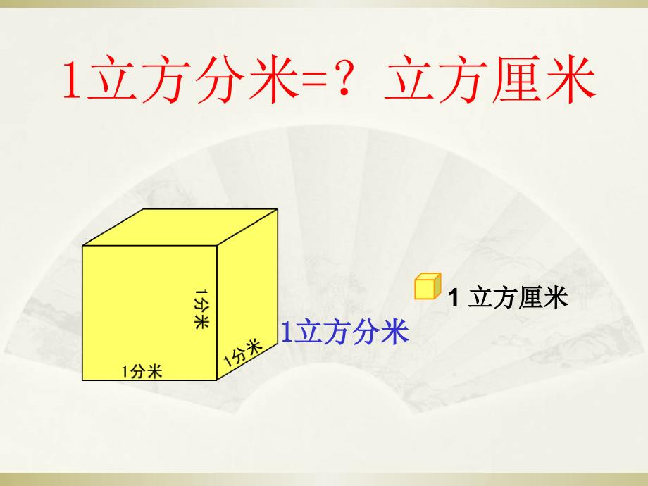 六年级上册数学课件1.7相邻体积单位间的进率丨苏教版共17张PPT_第2页