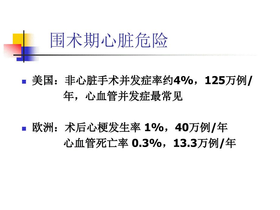 非心脏手术围术期心血管危险的评估和处理_第3页