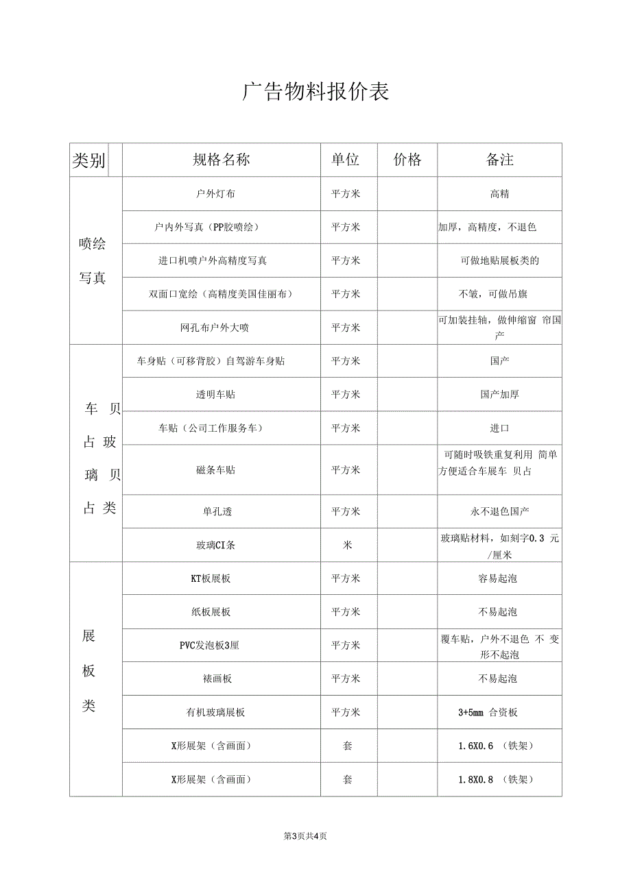 广告公司同长期客户合作协议_第3页