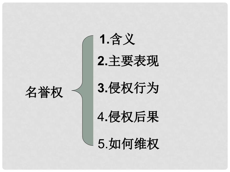 内蒙古乌拉特中旗二中八年级政治下册 人格尊严权课件 新人教版_第4页