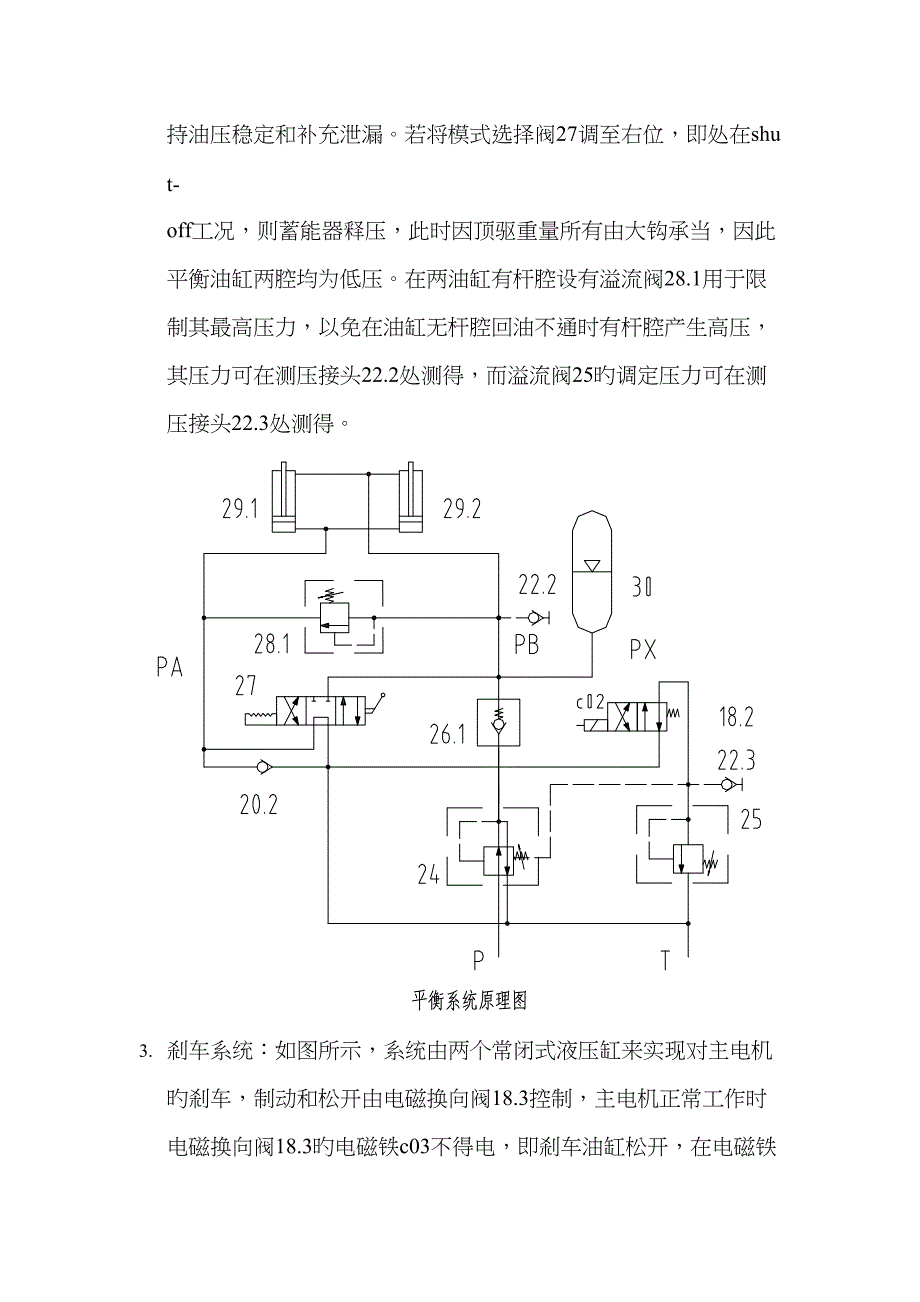 顶驱液压系统专项说明书_第4页