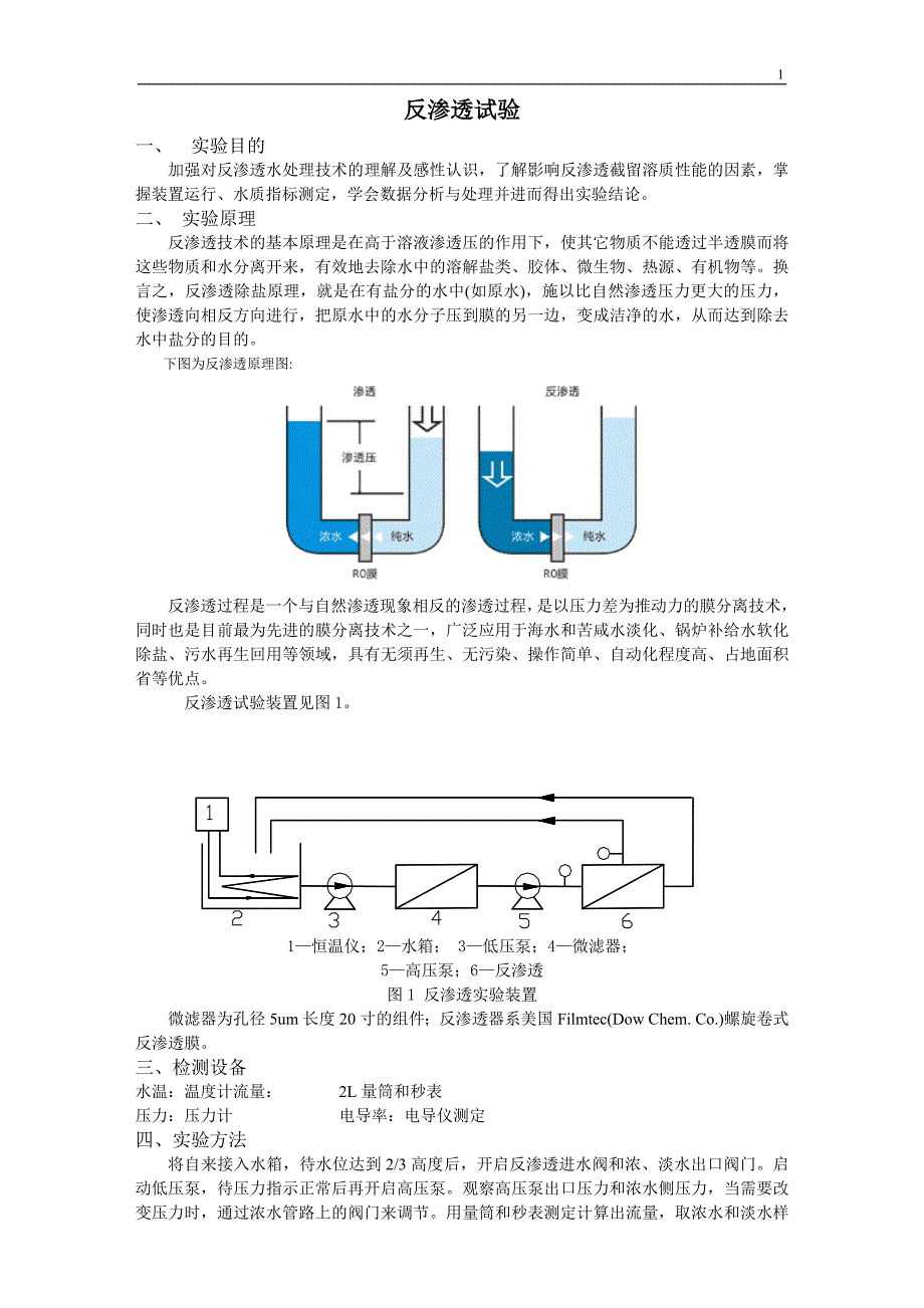 环境工程专业实验(四年级).doc_第1页