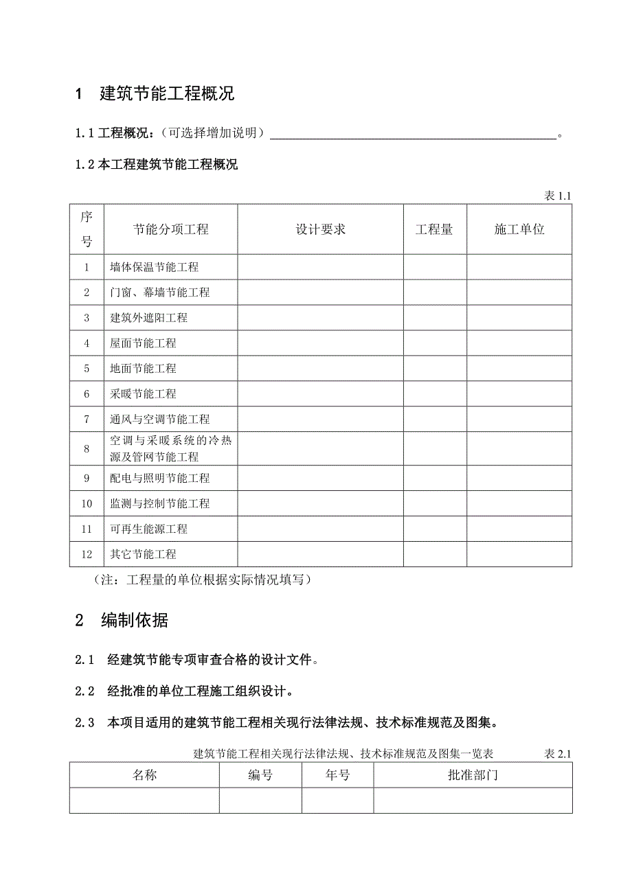 建筑节能工程专项施工方案(标准化格式文本)_第2页