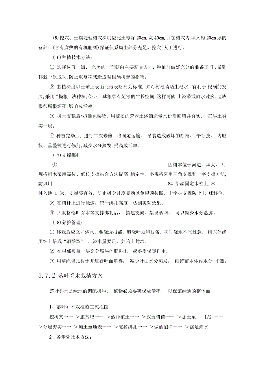 绿化工程施工工艺_第2页