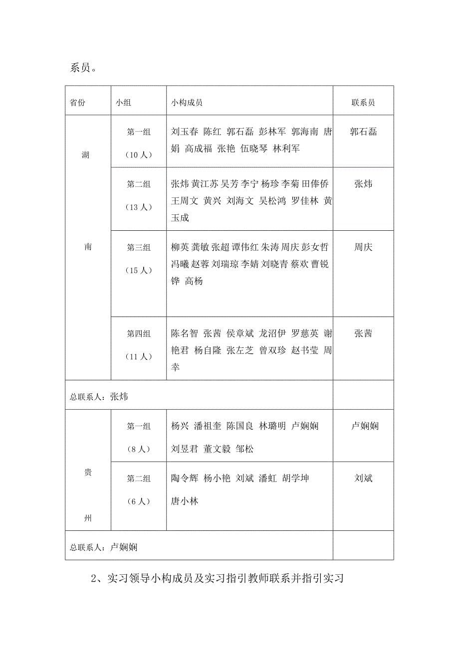 湖南司法警官职业学院司法试点班顶岗实习方案_第5页