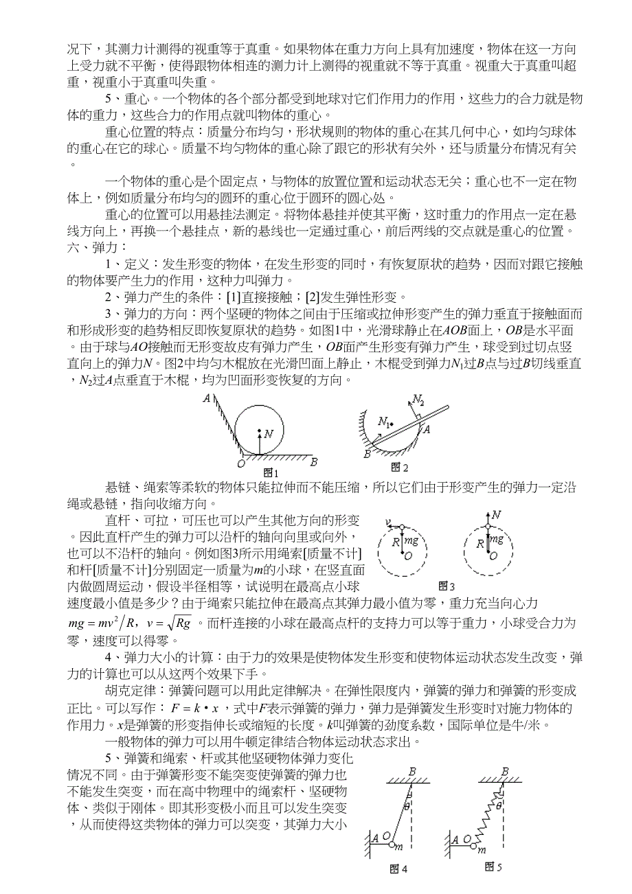 高三物理知识点总结(整理打印版)(DOC 33页)_第2页