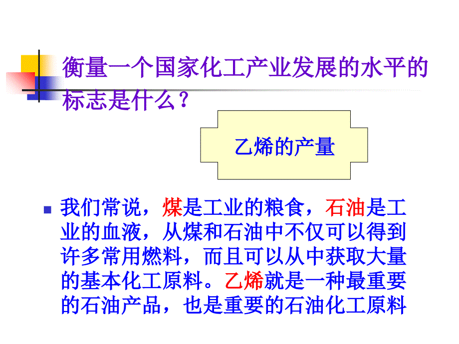 开智中学来自石油和煤的两种基本化工原料课件_第2页