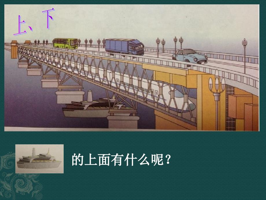 人教版一年级数学上册 2.1 上、下、前、后课件(共13张PPT)_第4页