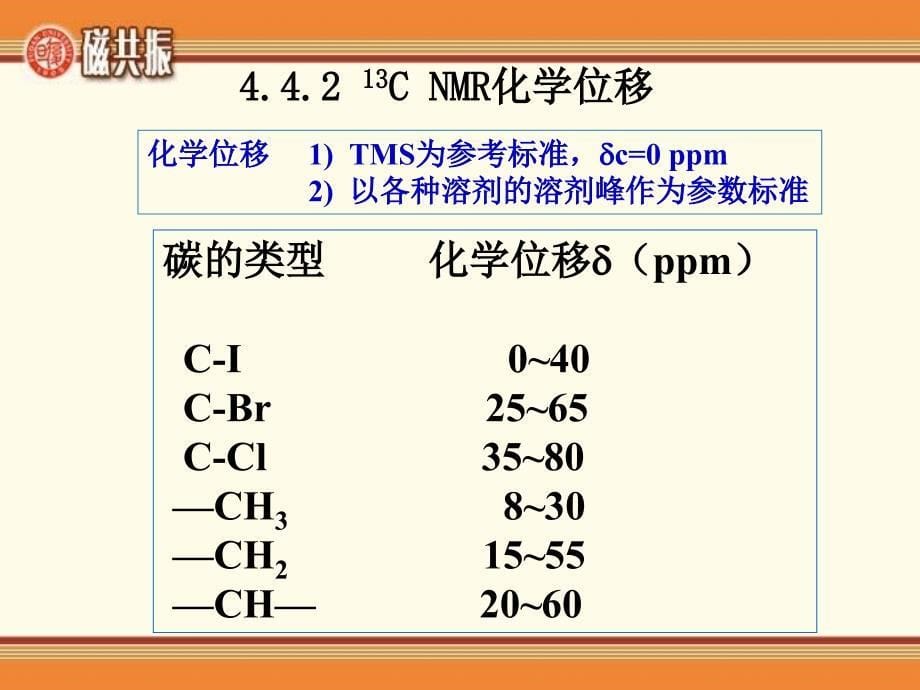 氢谱解析核磁共振碳谱_第5页