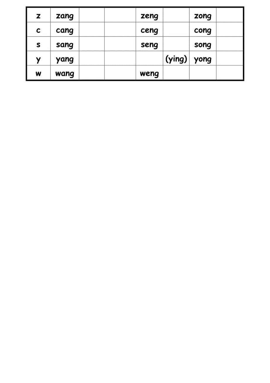 打印版-一年级汉语拼音音节表完全版.doc_第5页