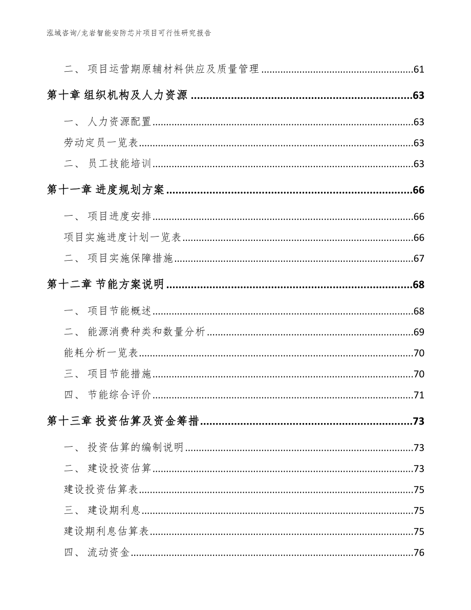 龙岩智能安防芯片项目可行性研究报告（参考范文）_第3页